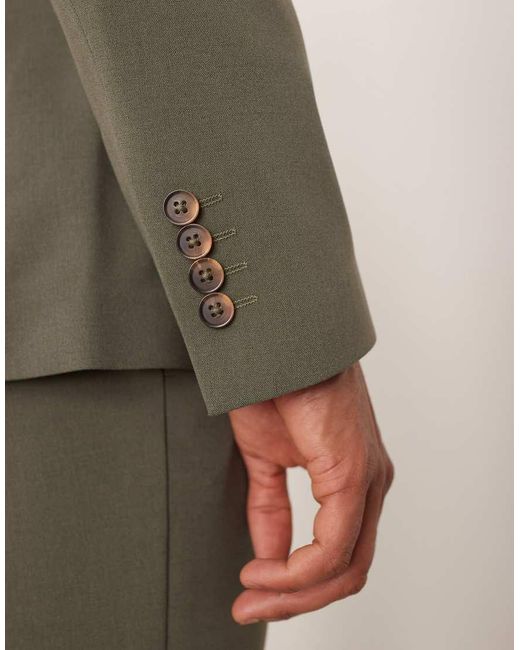 ASOS Green Slim Suit Jacket for men