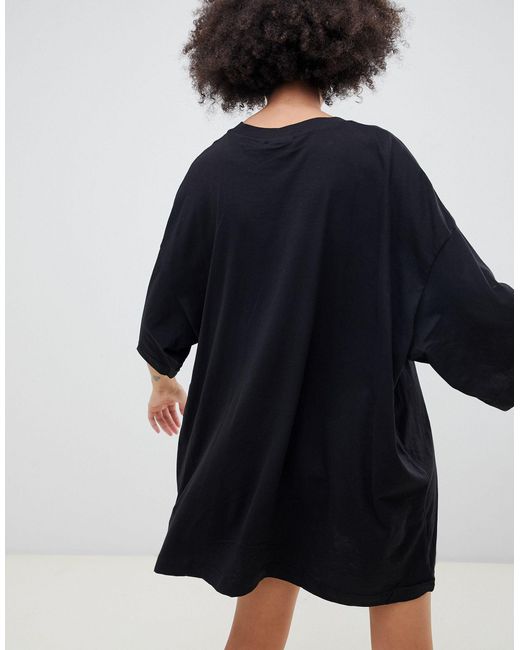 weekday huge t shirt dress