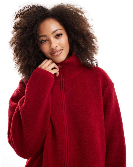 ASOS Red – jacke aus fleece