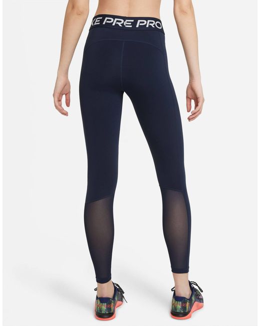 Nike Blue Nike – pro training 365 – leggings