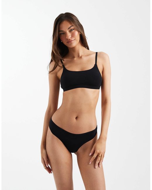 ONLY Black Peached Bralette