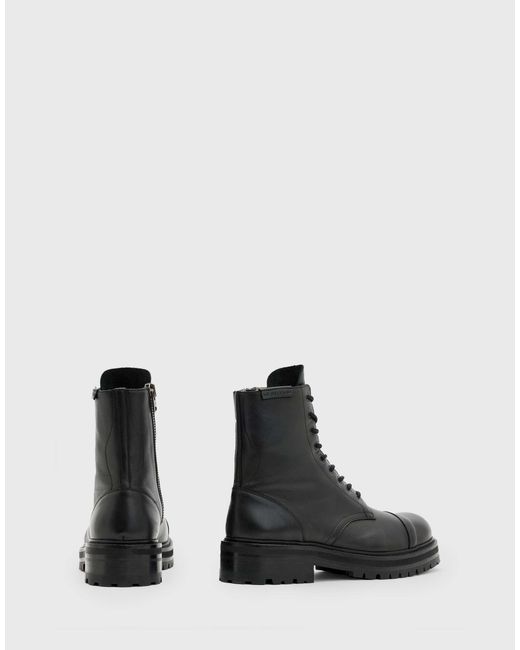 AllSaints Black Hank Boot for men
