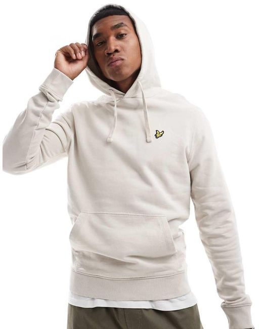 Lyle & Scott Gray Pullover Hoodie for men