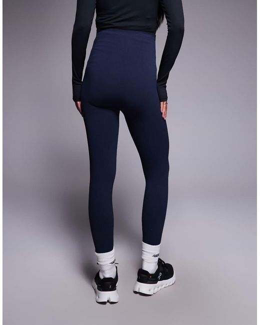 4505 Blue Maternity Sculpting Seamless High Waist Gym legging