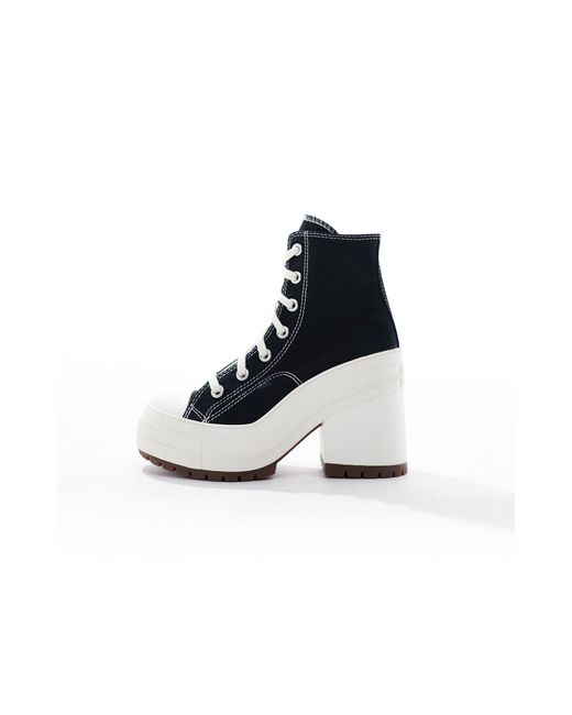 Converse Black – chuck taylor 70 de luxe – absatz-sneaker