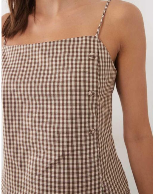 Mango Natural Farm Cotton Rich Strappy Cami Top Co-ord