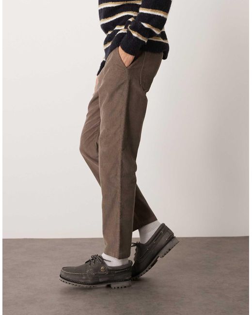 Pantalon en velours côtelé - moyen New Look pour homme en coloris Brown