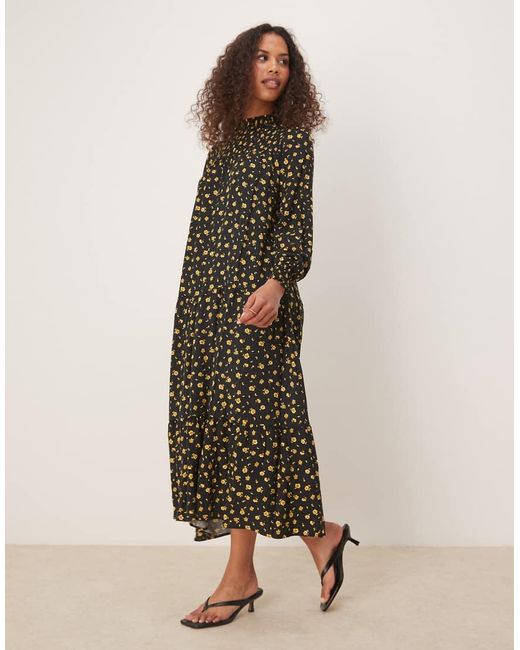 Glamorous Brown High Neck Midi Dresses