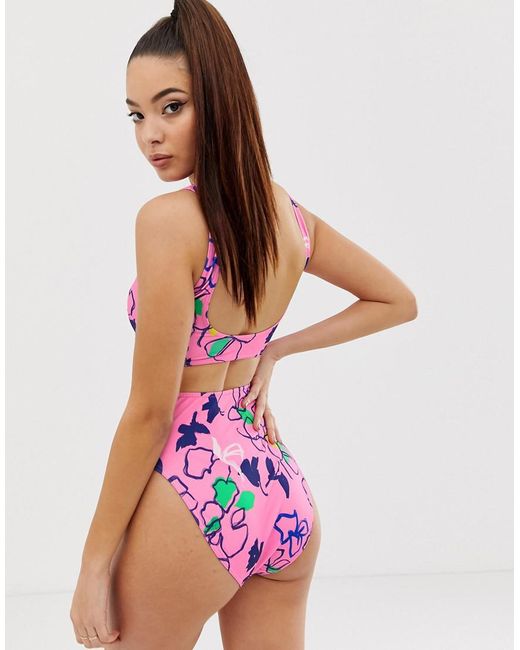 asos high waisted swimsuit