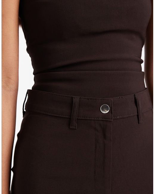 Pantalon ajusté d'ensemble Collusion en coloris Black