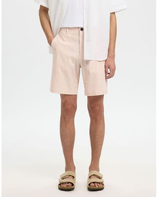 SELECTED White Shorts for men