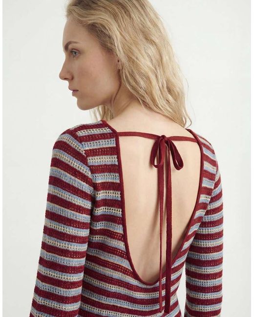 HYPEDROP Purple Knitted Dress