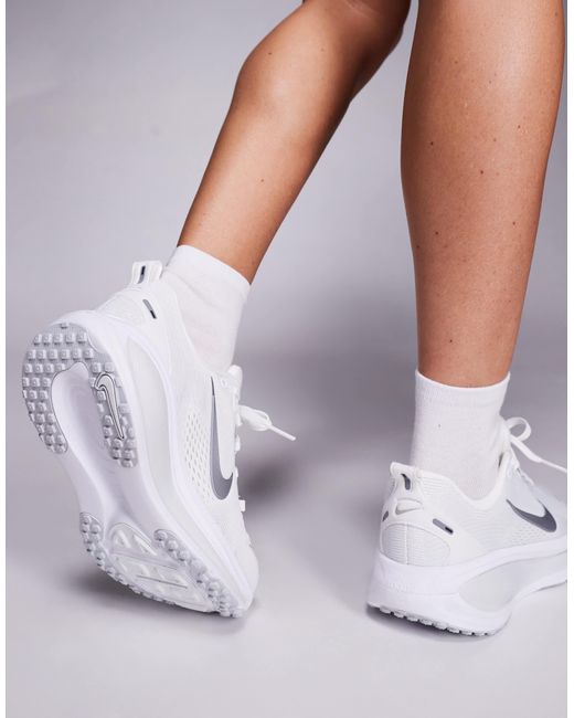 Nike White Vomero 18 Sneakers