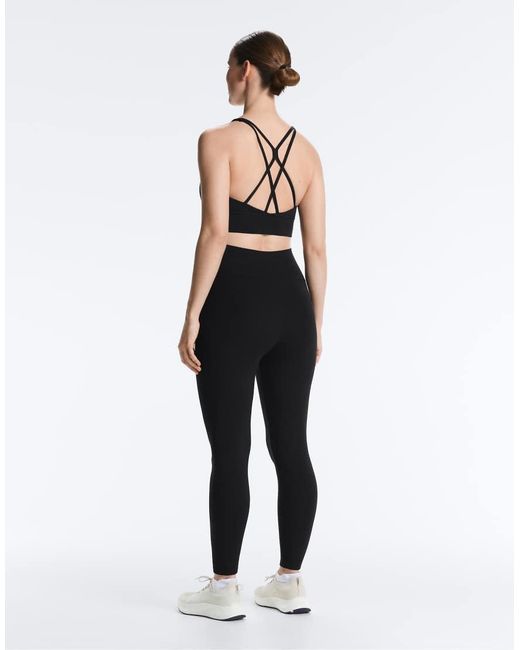 Oysho Black Comfortlux 65cm Maternity leggings
