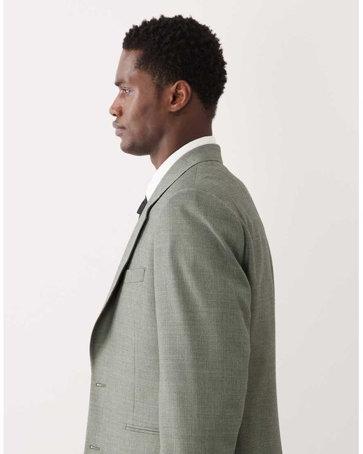 ASOS Gray Slim Suit Jacket for men