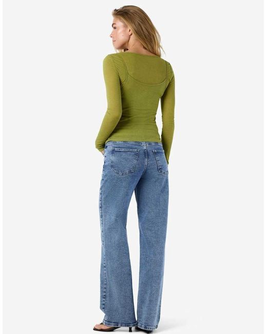 Noisy May Green Top
