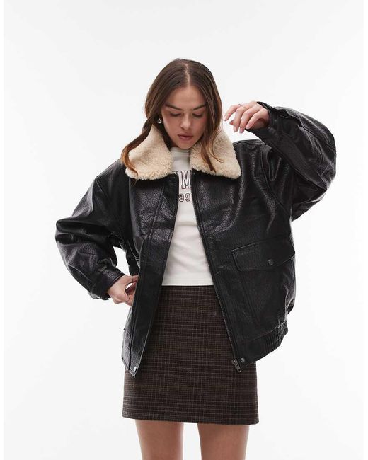 Giacca di TOPSHOP in Black