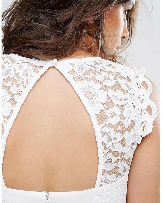 Buy Lipsy Lace Low Plunge Bodysuit from Next Poland