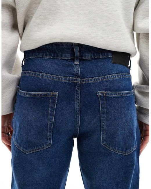 Only & Sons Blue Edge Straight Jeans for men