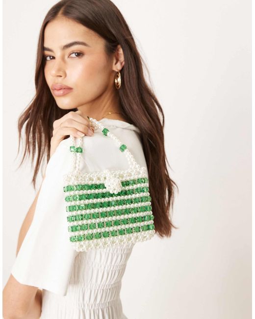 Sister Jane Green Beaded Grab Bag