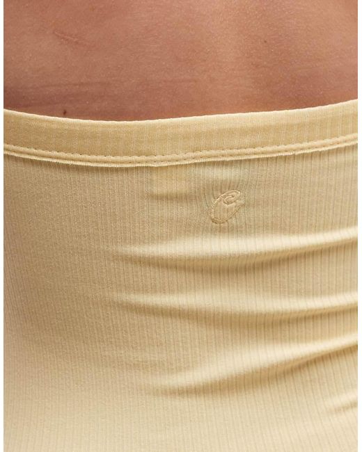 Collusion Natural Halter Neck Top