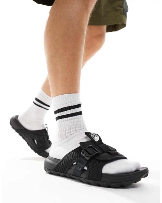 The North Face Explore Camp Slides in Black for Men | Lyst UK