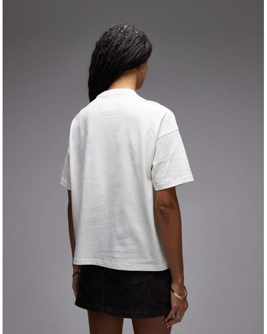 Dickies White Bettsville Baby Tee