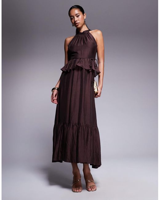 Forever New Purple – maxikleid