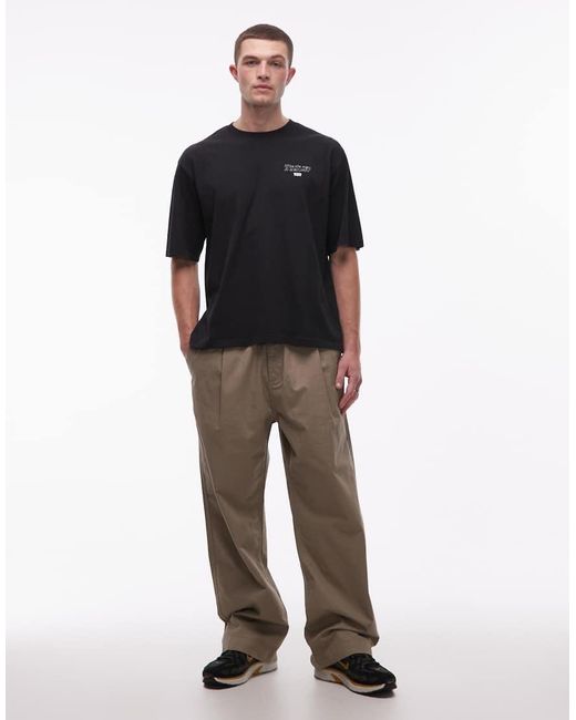 Levi's Black Car Service Back Print Graphic T-shirt for men