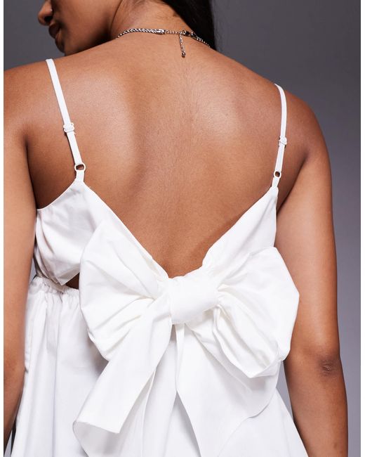 River Island Gray Peplum Cami Top