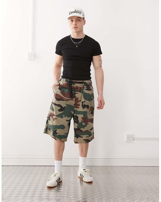 Collusion Black Ribbed T-Shirt for men