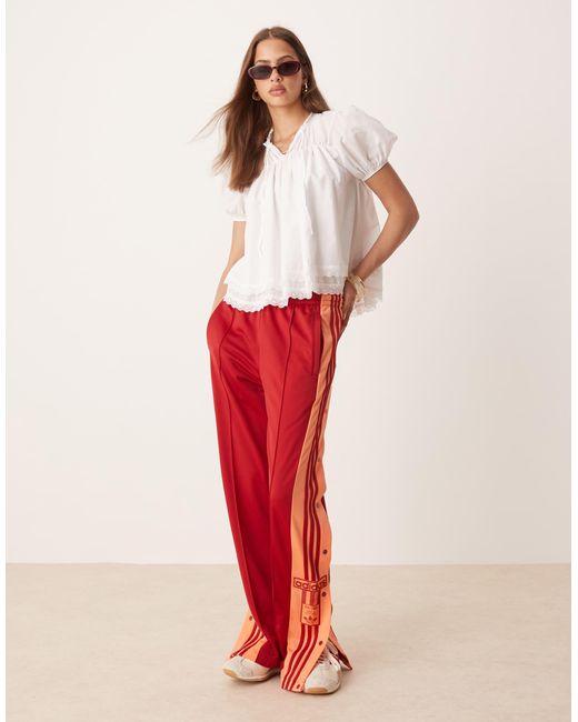 Adidas Originals Red – adibreak – trainingshose