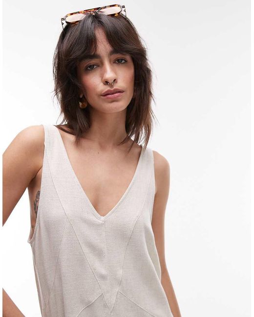 Tuta Corta Neutra di TOPSHOP in White