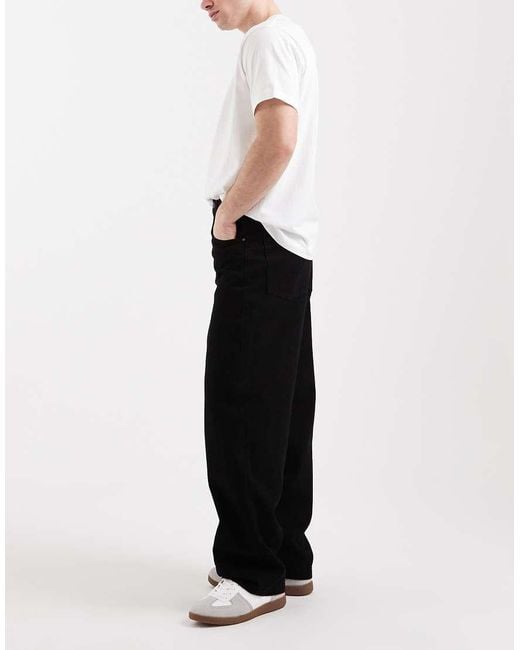 ASOS White Loose Jeans for men