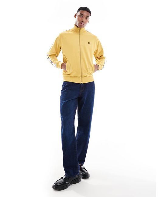 Fred Perry – trainingsjacke in Yellow für Herren