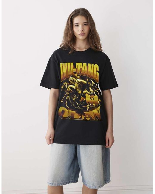 PRNT Black X Wu-Tang Clan Bee Relaxed Fit T-Shirt