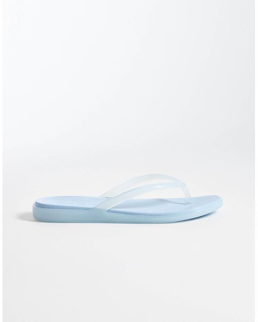 CROCSTM Blue Miami Flip Flops