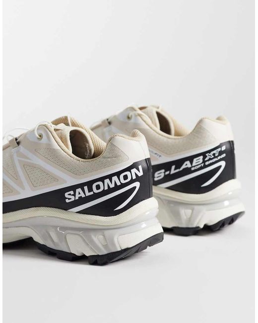 Salomon White Xt-6 Trainers
