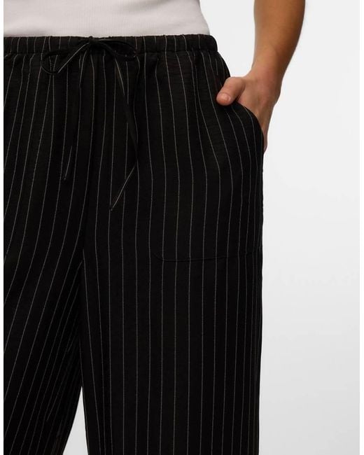 Vero Moda White Wide Leg Trousers