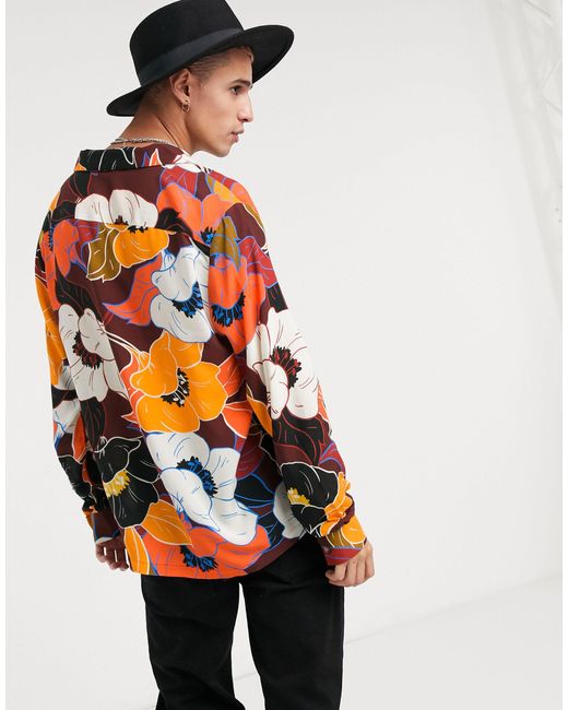 70s floral shirt