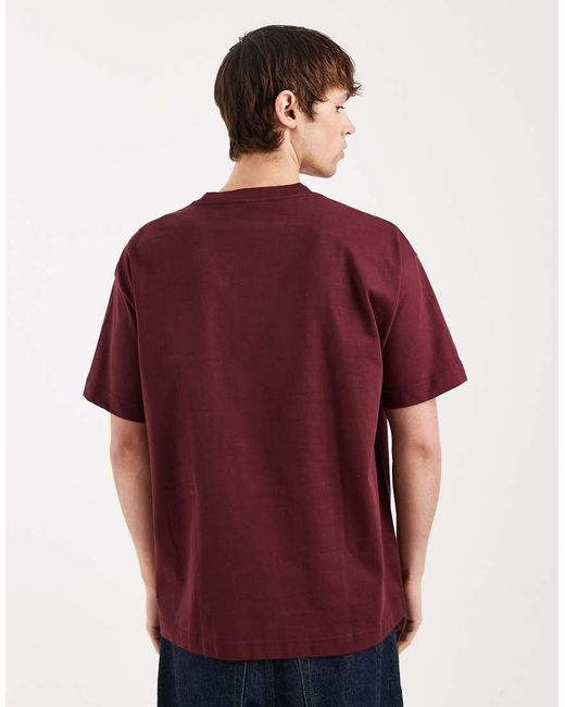 Cotton On Red Box Fit T-shirt for men