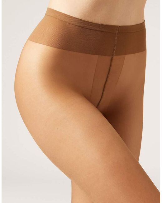 Calzedonia White 20 Denier Sheer Tights