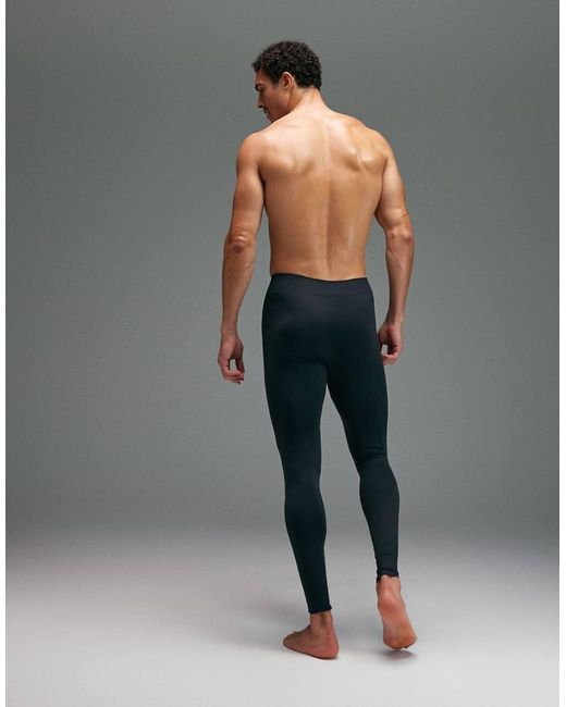4505 Gray Seamless Physique Defining Compression Base Layer Tight for men
