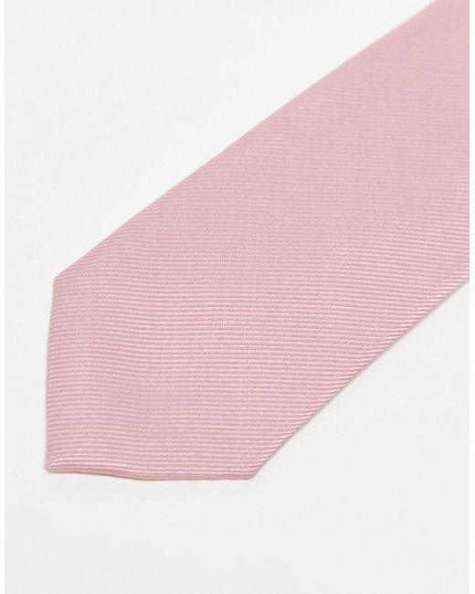 ASOS – schmale krawatte in White für Herren