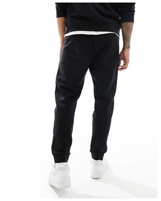 EA7 Armani – – jogginghose aus sweatstoff in Black für Herren