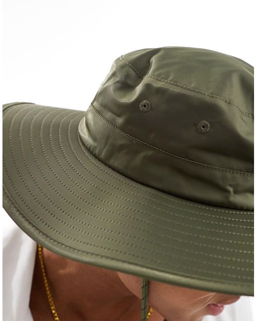 ASOS White Safari Bucket Hat for men