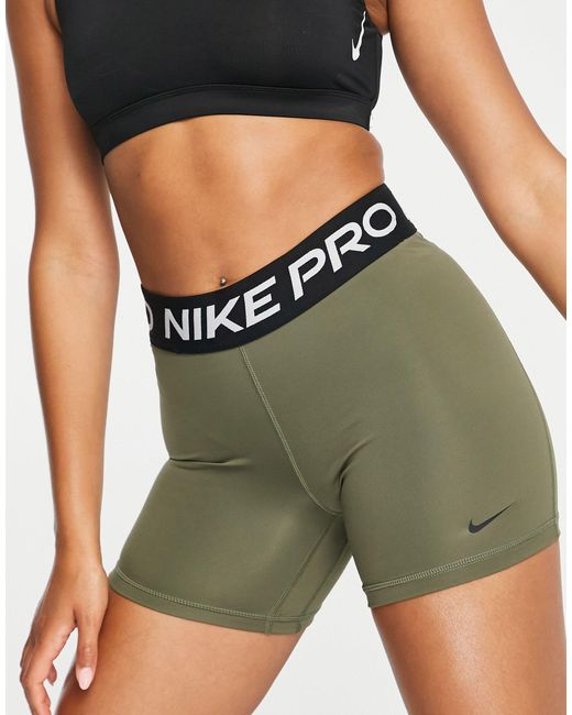 Nike Synthetic Nike Pro Training 365 5 Inch Booty Shorts in Green | Lyst  Australia