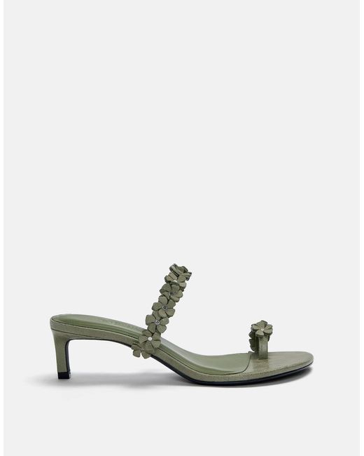 Pull&Bear Green – sandaletten