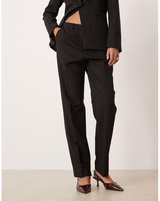 Mango Natural Boreal Tailored Straight Leg Trouser Co-ord