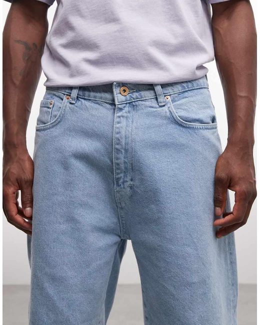 Stan Ray Blue Denim Shorts for men